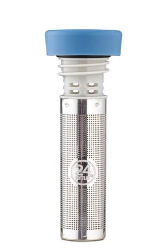 24bottles - Βραστήρας για το θερμικό μπουκάλι Clima Infuser Lid Light Blue