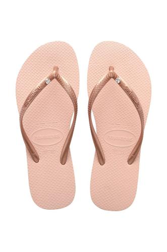 Σαγιονάρες Havaianas γυναικείες, χρώμα: ροζ