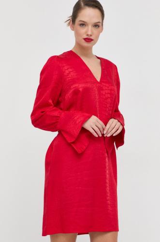 Φόρεμα Twinset χρώμα: κόκκινο