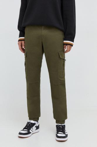 Παντελόνι Tommy Jeans χρώμα: πράσινο