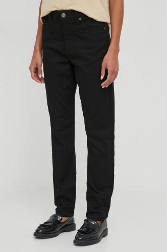Τζιν παντελονι Calvin Klein χρώμα: μαύρο