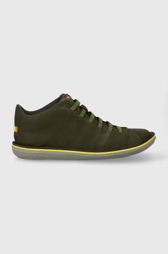 Nubuck sneakers Camper Beetle χρώμα: πράσινο, 36678.082
