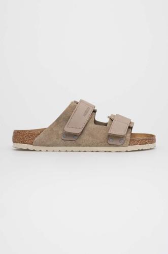 Παντόφλες σουέτ Birkenstock Uji χρώμα: μπεζ, 1025690