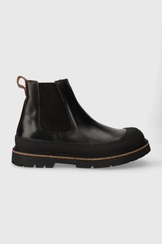 Δερμάτινες μπότες τσέλσι Birkenstock Prescott χρώμα: μαύρο