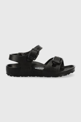 Παιδικά σανδάλια Birkenstock χρώμα: μαύρο