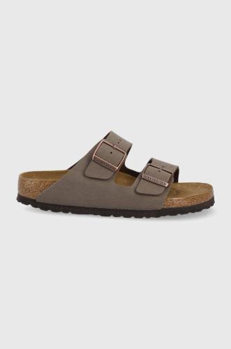 Παντόφλες Birkenstock γυναικείες, χρώμα: καφέ