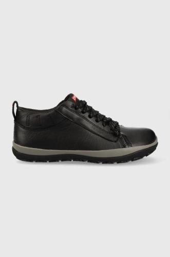 Δερμάτινα αθλητικά παπούτσια Camper Peu χρώμα: μαύρο