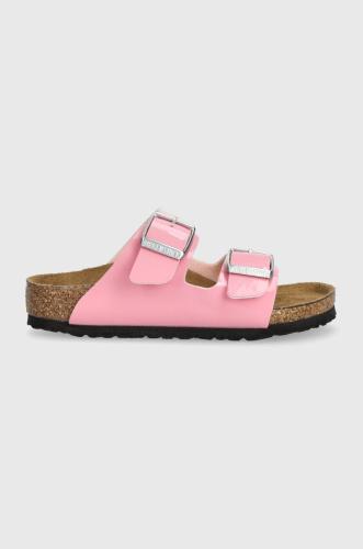 Παιδικές παντόφλες Birkenstock Arizona Kids BF χρώμα: ροζ