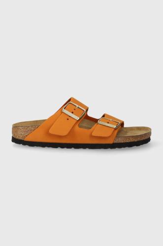 Nubuck παντόφλες Birkenstock Arizona χρώμα: πορτοκαλί, 1026732