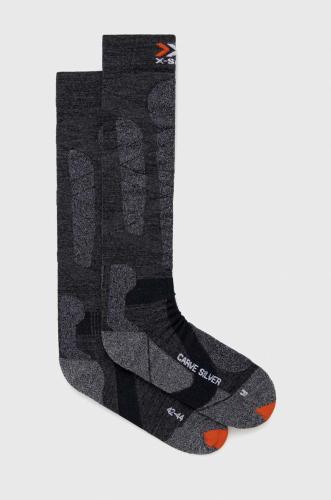 Κάλτσες του σκι X-Socks Carve Silver 4.0