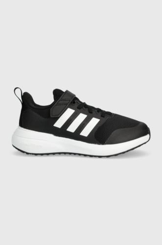 Παιδικά αθλητικά παπούτσια adidas FortaRun 2.0 EL K χρώμα: μαύρο