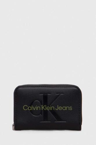 Πορτοφόλι Calvin Klein Jeans χρώμα: άσπρο