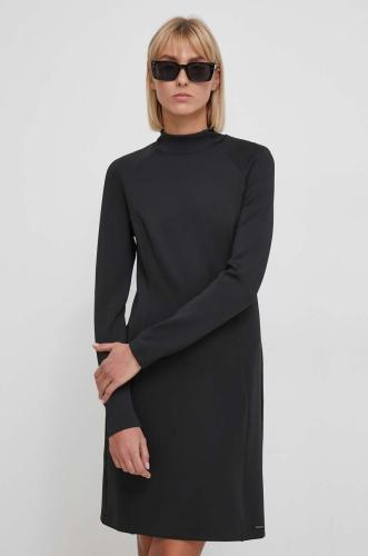 Φόρεμα Calvin Klein χρώμα: μαύρο