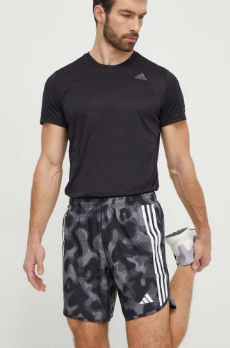 Σορτς τρεξίματος adidas Performance Own the Run χρώμα: γκρι