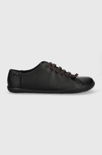 Δερμάτινα αθλητικά παπούτσια Camper Peu Cami χρώμα: μαύρο, K200514.040