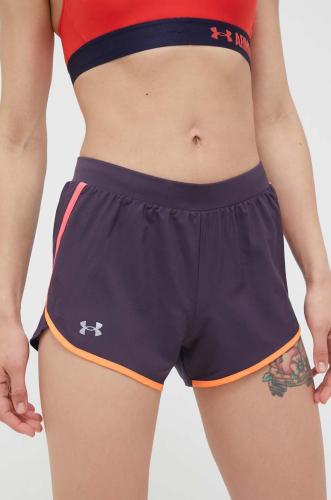 Σορτς τρεξίματος Under Armour Fly-By 2.0 χρώμα: γκρι