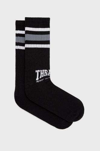 Κάλτσες HUF X Trasher χρώμα: μαύρο