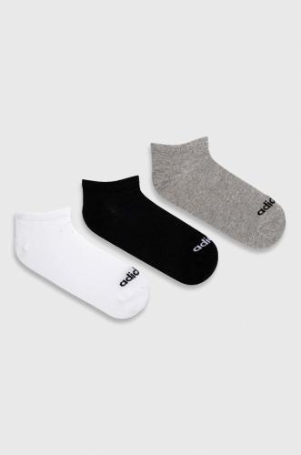 Κάλτσες adidas Performance 3-pack χρώμα: μαύρο