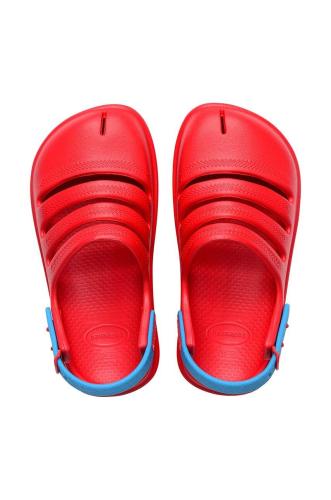 Παιδικά σανδάλια Havaianas CLOG χρώμα: κόκκινο