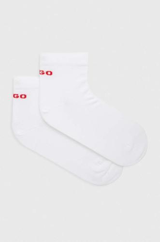 Κάλτσες HUGO 2-pack χρώμα: άσπρο