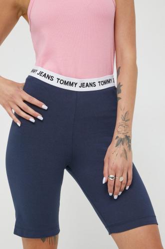 Σορτς Tommy Jeans χρώμα: ναυτικό μπλε,