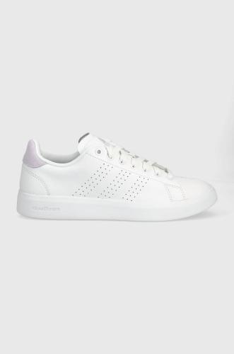 Δερμάτινα αθλητικά παπούτσια adidas ADVANTAGE PREMIUM χρώμα: άσπρο