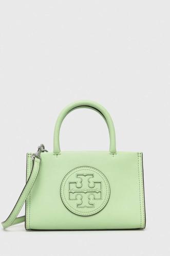 Τσάντα Tory Burch χρώμα: πράσινο