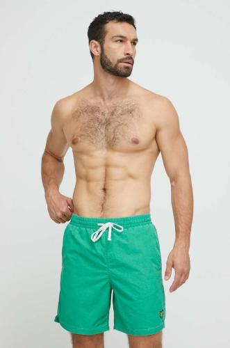 Σορτς κολύμβησης Lyle & Scott χρώμα: πράσινο
