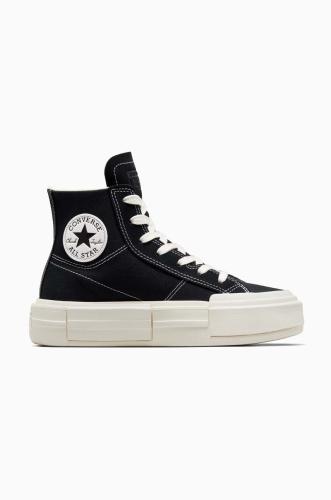 Πάνινα παπούτσια Converse Chuck Taylor All Star Cruise χρώμα: μαύρο, A04689C