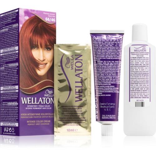Wella Wellaton Intense μόνιμη βαφή μαλλιών με έλαιο αργκάν απόχρωση 66/46 Cherry Red 1 τμχ