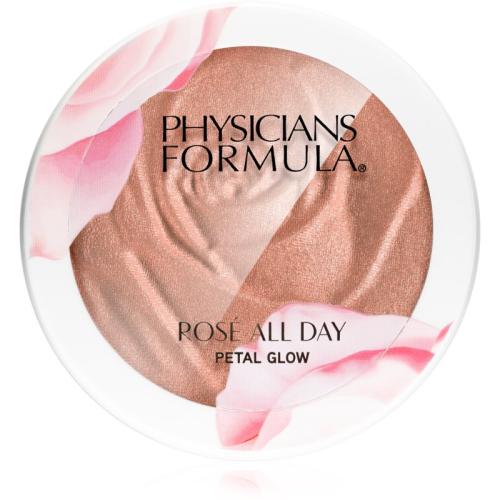 Physicians Formula Rosé All Day συμπαγής πούδρα λάμψης απόχρωση Petal Pink 9 γρ