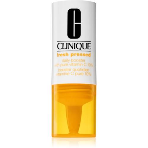 Clinique Fresh Pressed™ Daily Booster with Pure Vitamin C 10% λαμπρυντικός ορός με βιταμίνη C ενάντια στη γήρανση της επιδερμίδας 4x8,5 ml
