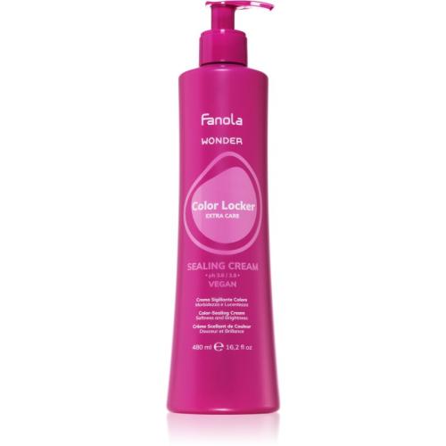 Fanola Wonder Color Locker Extra Care Sealing Cream λειαντική κρέμα για τα μαλλιά για βαμμένα μαλλιά μλ