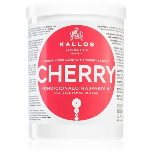 Kallos Cherry ενυδατική μάσκα για κατεστραμμένα μαλλιά 1000 ml