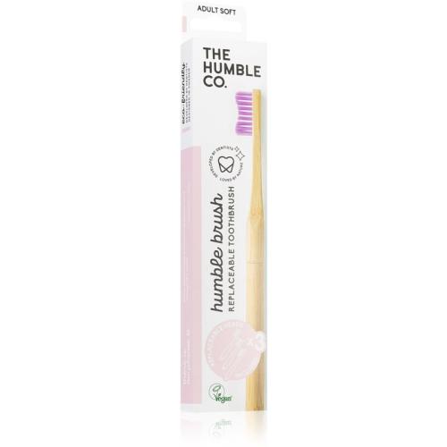 The Humble Co. Brush Adult οδοντόβουρτσα με ανταλλακτική κεφαλή Soft 3 τμχ