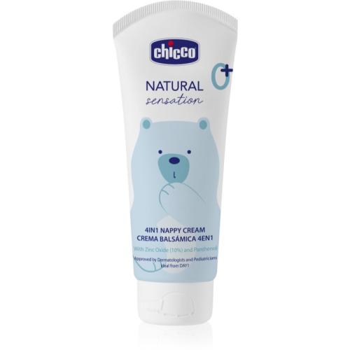 Chicco Natural Sensation Baby παιδική προστατευτική κρέμα κατά το σύγκαμμα 0+ 100 μλ