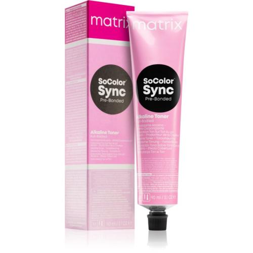 Matrix SoColor Sync Pre-Bonded Alkaline Toner Full-Bodied αλκαλικό τονωτικό για τα μαλλιά απόχρωση 8Wn Hellblond Warm Natur 90 ml