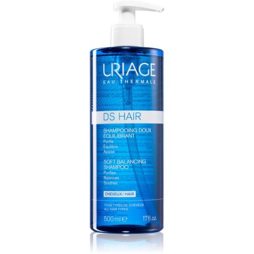 Uriage DS HAIR Soft Balancing Shampoo καθαριστικό σαμπουάν για ευαίσθητο δέρμα της κεφαλής 500 μλ