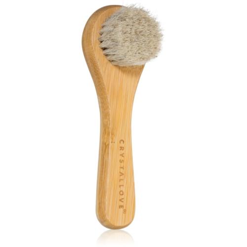 Crystallove Bamboo Face Brush καθαριστική βούρτσα για την επιδερμίδα 1 τμχ
