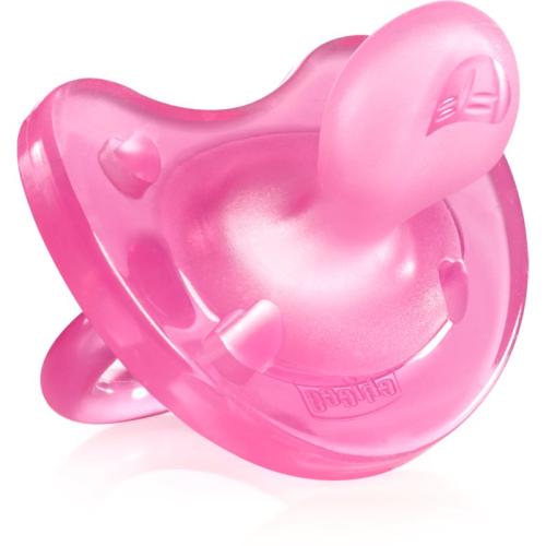 Chicco Physio Soft Pink πιπίλα 6-16 m 1 τμχ