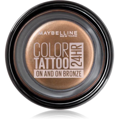 Maybelline Color Tattoo τζελ σκιές ματιών απόχρωση 35 On And On Bronze 4 γρ
