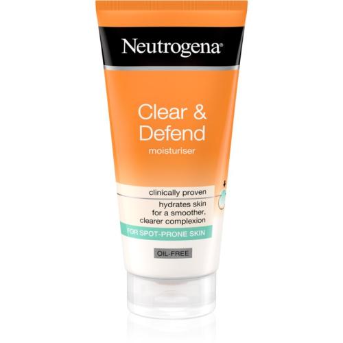 Neutrogena Clear & Defend ενυδατική κρέμα δεν περιέχει λάδι 50 ml
