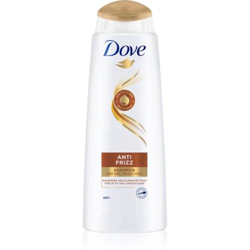 Dove Anti Frizz θρεπτικό σαμπουάν για την αντιμετώπιση του κρεπαρίσματος μαλλιών 400 ml
