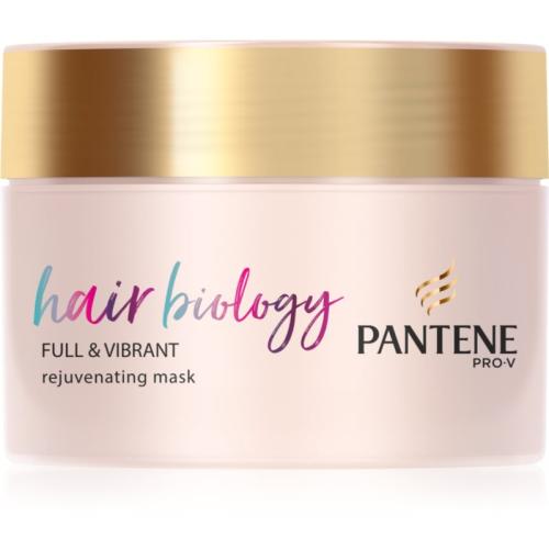 Pantene Hair Biology Full & Vibrant μάσκα μαλλιών για αδύναμα μαλλιά 160 ml