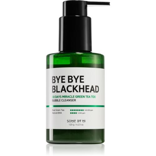 Some By Mi Bye Bye Blackhead 30 Days Miracle ενεργός καθαριστικός αφρός κατά των μαύρων κουκίδων 120 γρ