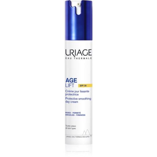 Uriage Age Protect Protective Smooting Day Cream SPF30 προστατευτική κρέμα ημέρας ενάντια στις ρυτίδες και των μαύρων στίγματων SPF 30 40 ml