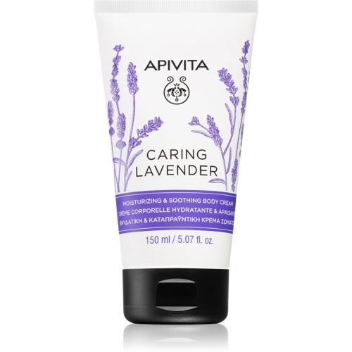 Apivita Caring Lavender ενυδατική κρέμα σώματος 150 μλ
