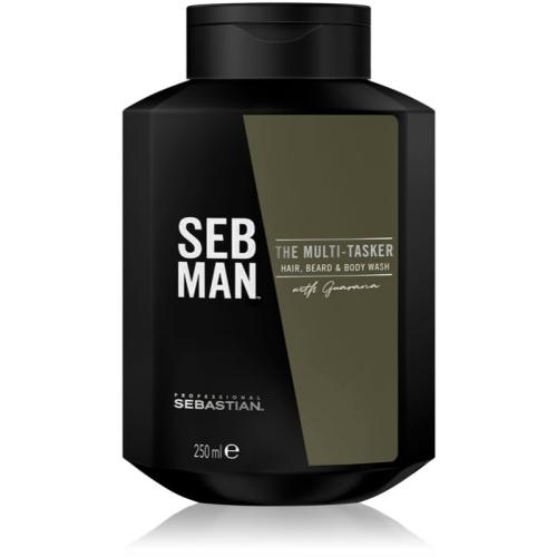 Sebastian Professional SEB MAN The Multi-tasker σαμπουάν για τα μαλλιά, τα γένια και το σώμα 250 μλ