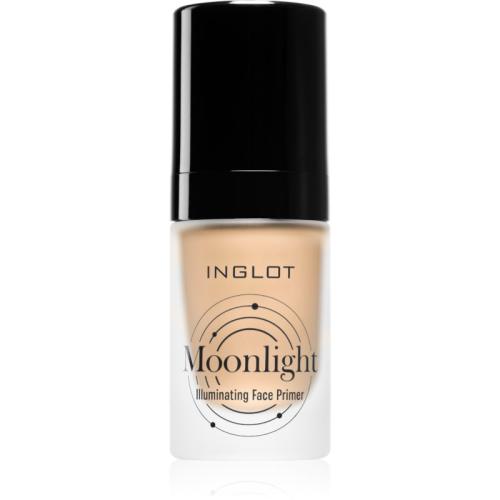 Inglot Moonlight λαμπρυντική βάση κάτω από το μεικ απ απόχρωση 21 Full Moon 25 μλ