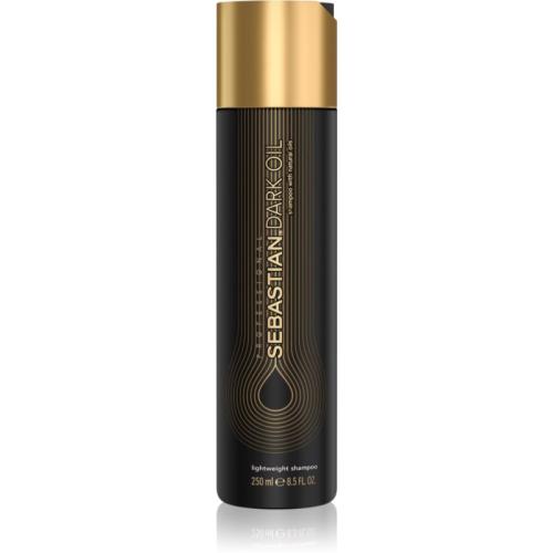 Sebastian Professional Dark Oil ενυδατικό σαμπουάν Για λάμψη και απαλότητα μαλλιών 250 μλ